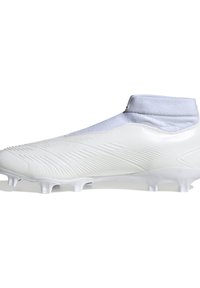 adidas Performance PREDATOR LEAGUE  - Botines de fútbol para terreno firme - footwear white/silver metallic
