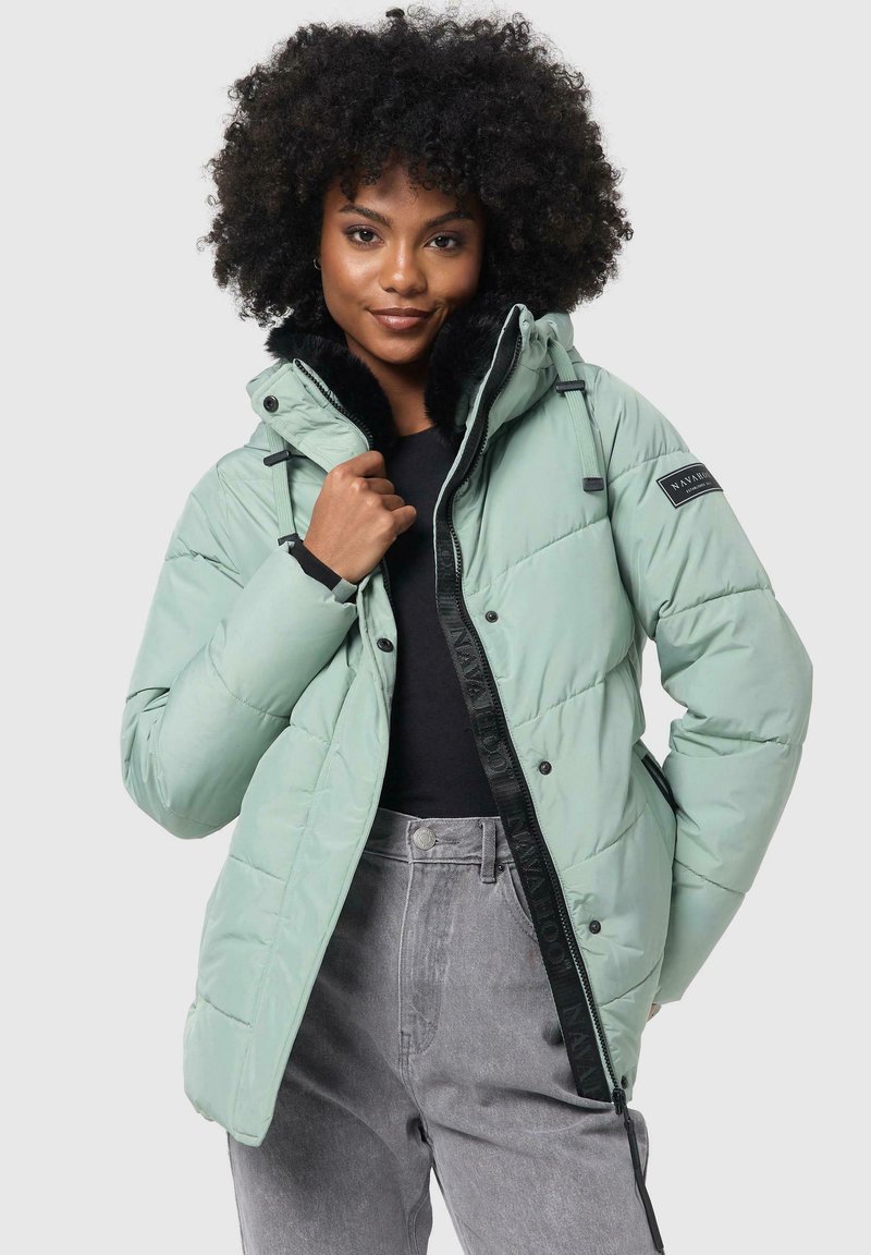 Navahoo - SAG JA XIV - Winterjacke - smokey mint, Vergrößern