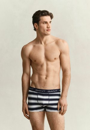 GANT, GANT 3-PACK STRIPED TRUNKS - Boxershort - marine