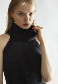 Glamorous ROLL NECK - Neulemekko - black