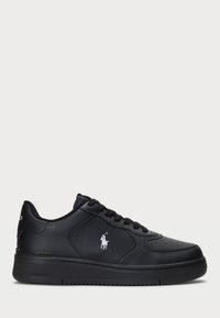 MASTERS COURT LEATHER SNEAKER UNISEX - Trainers - black
