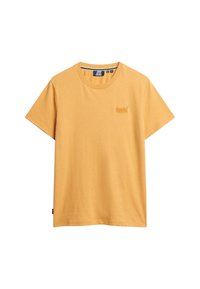 Superdry & Co VINTAGE LOGO  - T-shirts basic - ochre marl