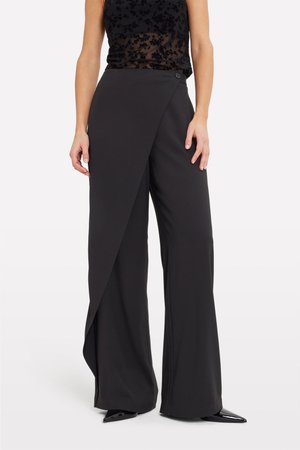 TAM PANTS - Pantaloni - black