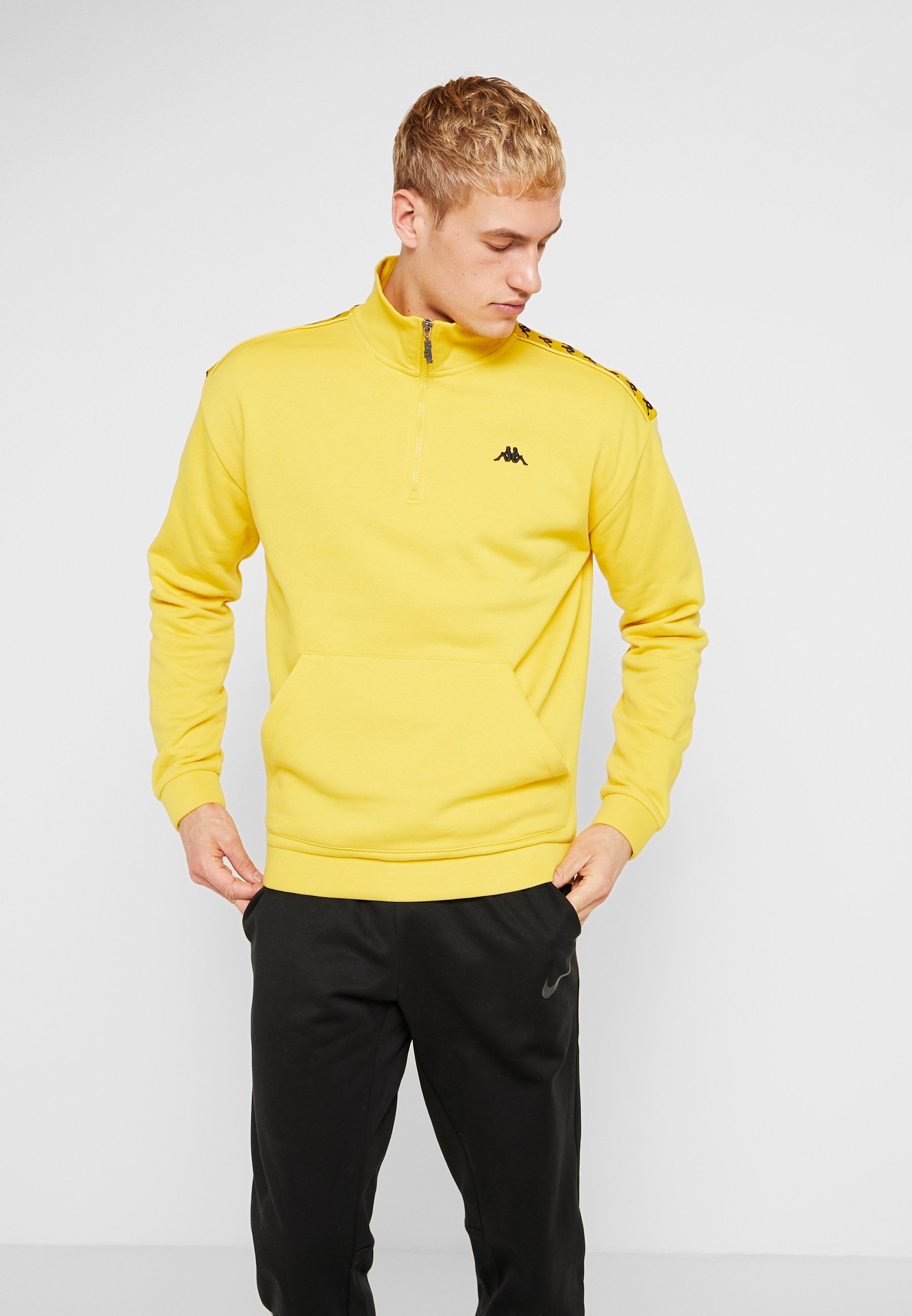 kappa yellow sweatshirt