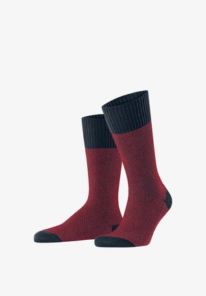 Esprit COZY PIQUÉ BOOT - Socken - space blue
