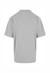 Gray short-sleeve t-shirt with a round neckline, made from soft fabric. The design is simple and features a relaxed fit without any graphics.