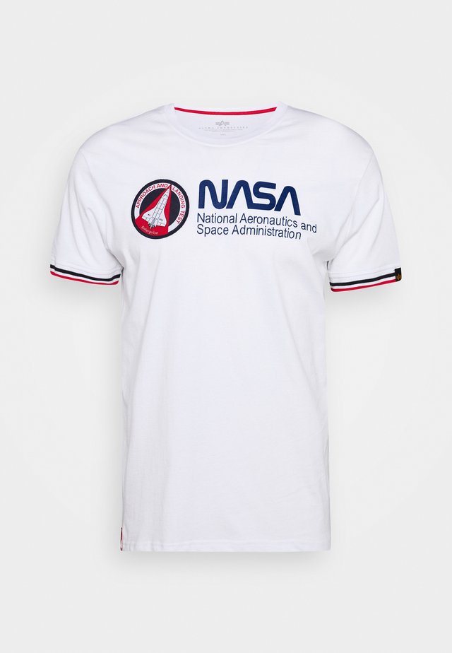 NASA RETRO - T-shirt imprimé - white