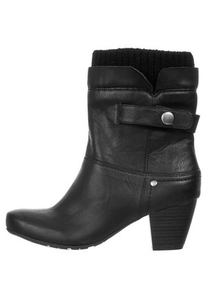 Stiefelette - black