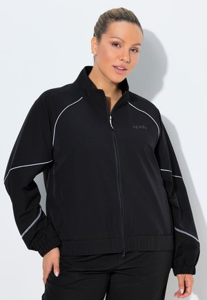 TRIPLE FUNCTION - Sweater met rits - black