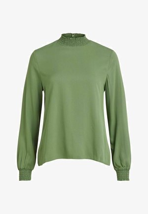 VILA, Blouse - dark green