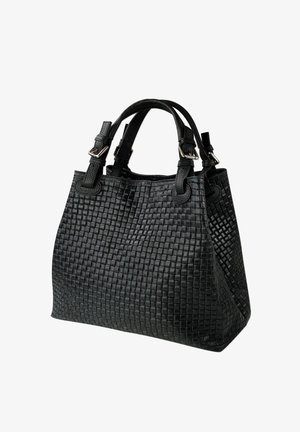 DrachenLeder MUSTER - Handbag - schwarz