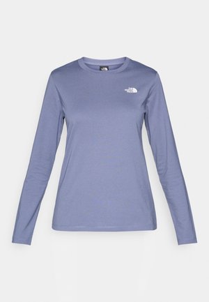 The North Face SIMPLE DOME TEE - Pitkähihainen paita - twilight galaxy
