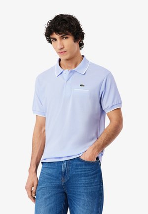 Polo - bleu clair   blanc