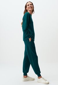 Jimmy Key HIGH WAIST JOGGER  - Trainingsbroek - dark green