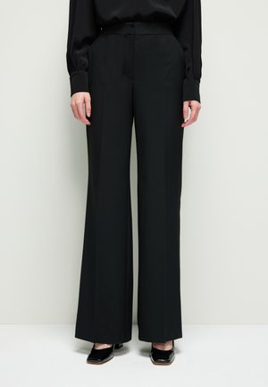 adL WIDE LEG - Kalhoty - black