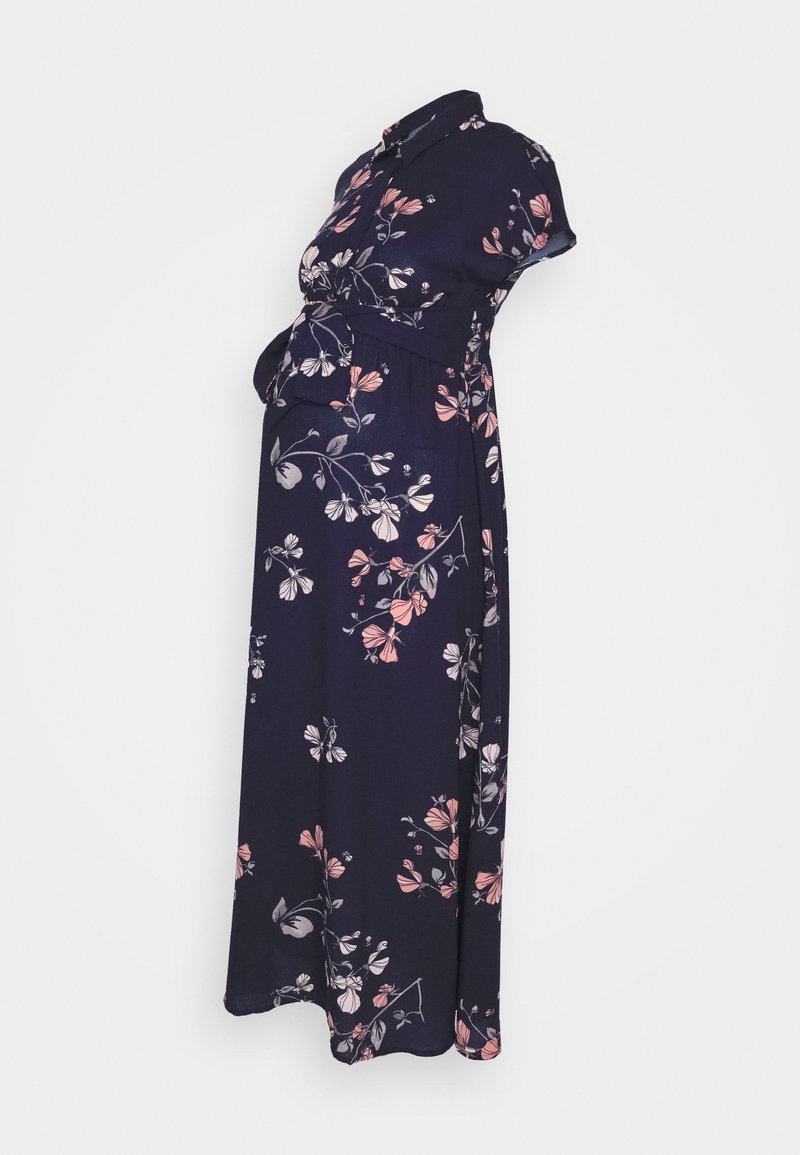 Vero Moda Maternity Blousejurk donkerblauw Vero Moda Maternity Blousejurk donkerblauw