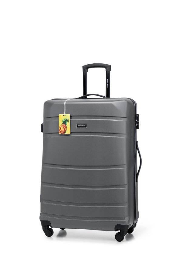 LARGE SUITCASE WITH LUGGAGE TAG FROM ABS - Trolley