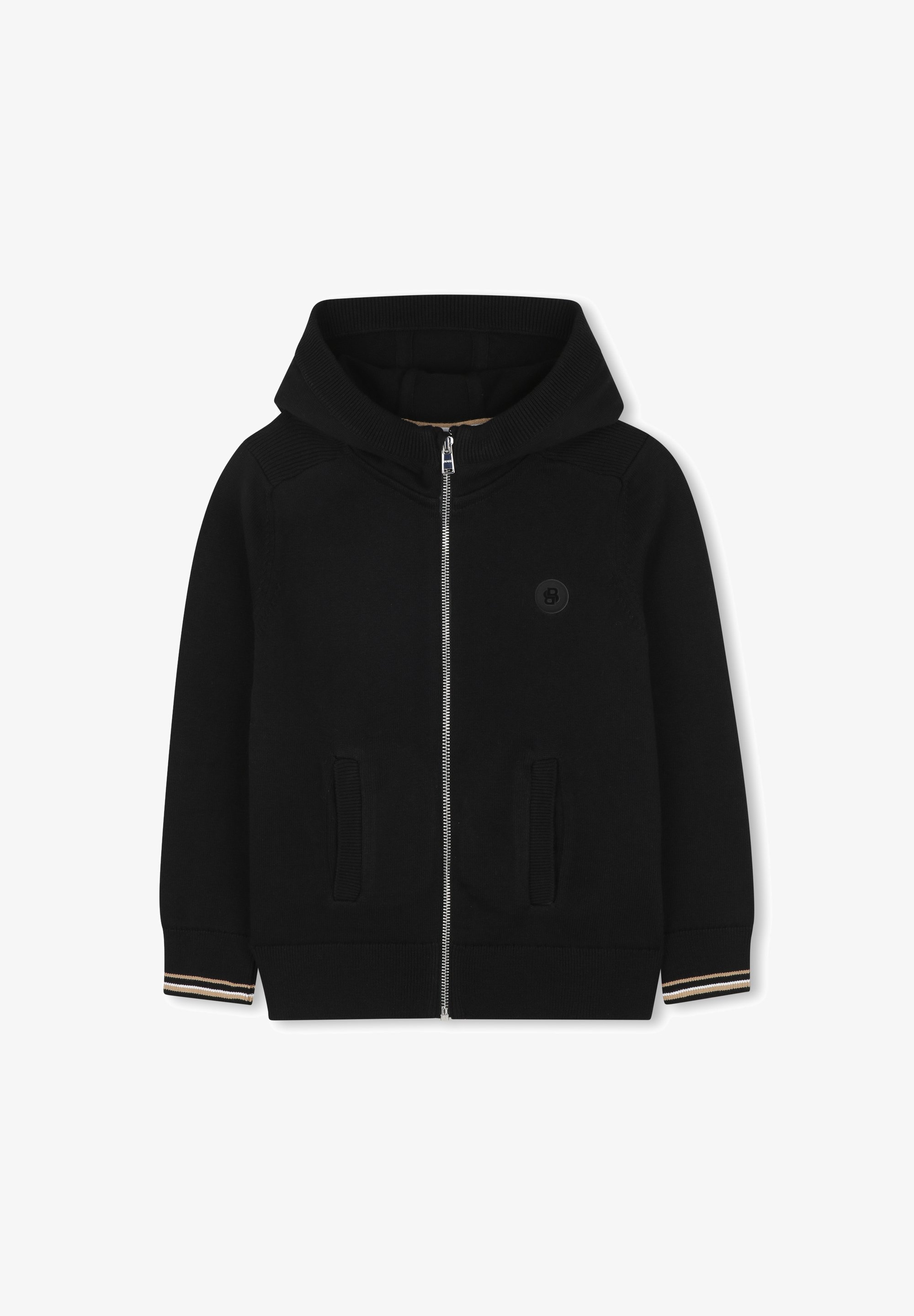 Street One Only Wolljacke Mit Kapuze Strickjacke Cardigan Schwarz