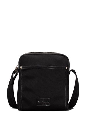 ESSENTIALS REPORTER - Sac bandoulière - black