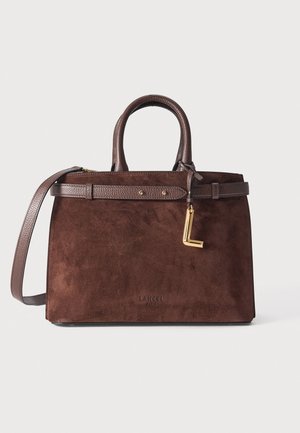 Lancel, FAUBOURG CARRYALL BAG - Дамска чанта - dark brown