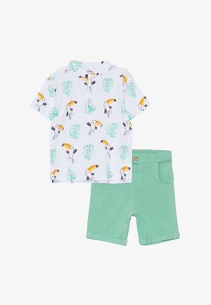 BIG COLLAR SLEEVE PRINTED BABY - Shorts - green