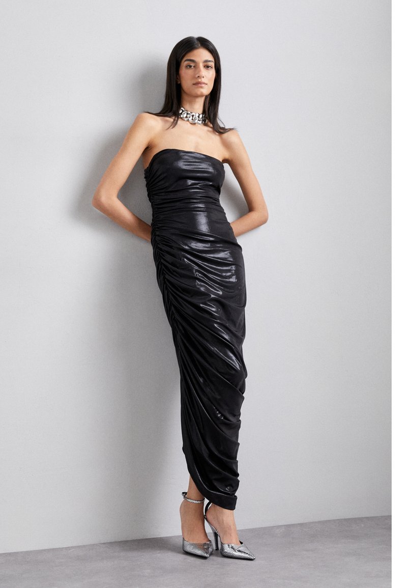 Norma Kamali - STRAPLESS DIANA GOWN - Iltapuku - black, Suurenna