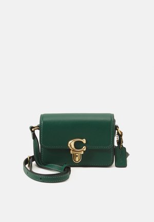 GLOVETANNED STUDIO 12 - Across body bag - dark pine