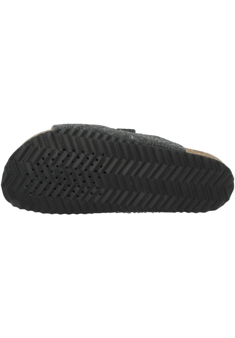 Damen Sneaker | Geox Pantolette flach anthracite/grau - AT73537 Damen Sneaker | Geox Pantolette flach anthracite/grau - AT73537