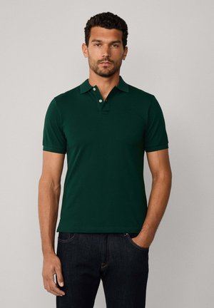 Hackett London SLIM FIT LOGO - Polo majica - forest night green