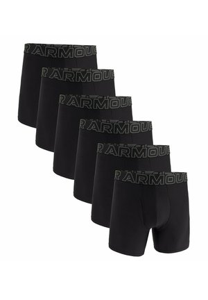6ER PACK - PERFORMANCE TECH SOLID 6 IN STRETCH EINFARBIG - Panties - schwarz