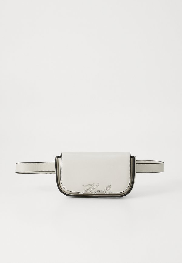 SIGNATURE BELT BAG - Cross body bag - cement3