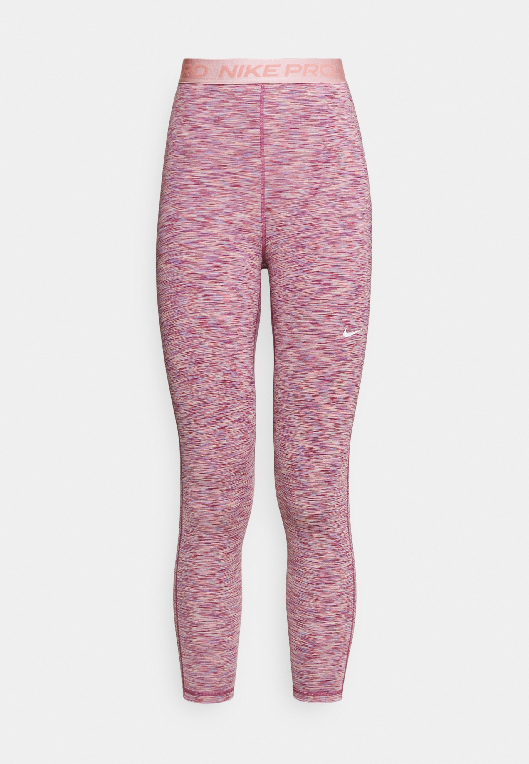 Nike Performance CROP - Legging - sweet beet/pink glaze/white/donkerroze -  Zalando.nl