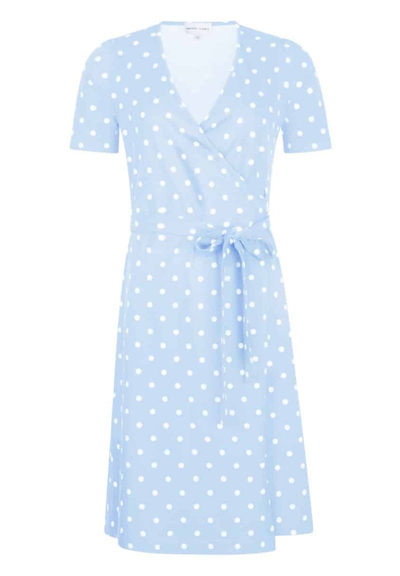 Damen Freizeitkleider | Marjolein Elisabeth ROOS Freizeitkleid lichtblauw wit/hellblau - QM64995 Damen Freizeitkleider | Marjolein Elisabeth ROOS Freizeitkleid lichtblauw wit/hellblau - QM64995
