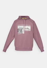 Adidas Terrex NATIONAL GEOGRAPHIC AERO.READY_WARMING HOODY - Felpa con cappuccio - shadow fig