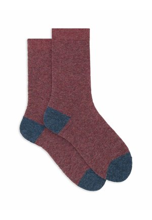 WITH CONTRASTING DETAILS - Socks - petalo avio