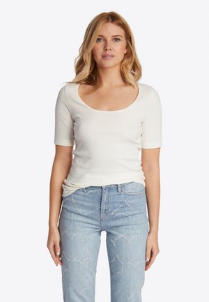 Rich & Royal T-Shirt basic - pearl white