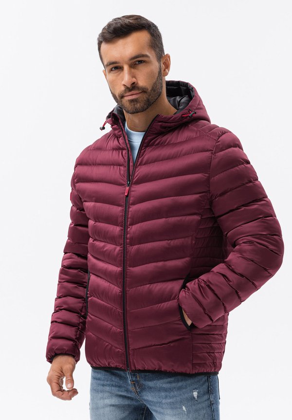 Winterjacke - burgundy