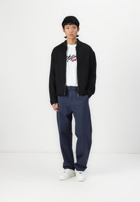 GAP ESSENTIAL BAGGY FIT - Hlače - dark blue