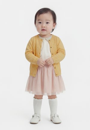 Kardigan - golden yellow