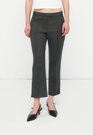 PANTS - Stoffhose - dark grey melange