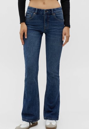 Vaqueros rectos - dark-blue denim