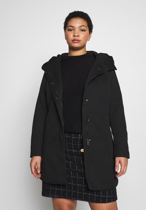 ONLY Carmakoma CARSEDONA LIGHT COAT - Krátký kabát - black