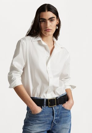 OVERSIZE FIT COTTON SHIRT - Hemdbluse - white
