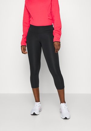 FAST CROP - Leggings - black