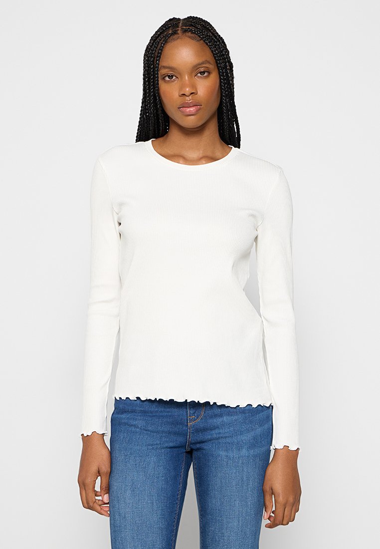 Selected Femme Longsleeve wit