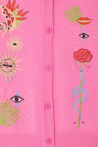 Never Fully Dressed ENCHANTED CARDIGAN - Ζακέτα - pink