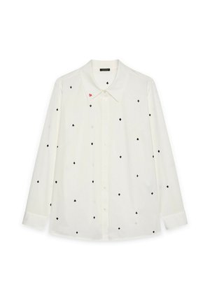 Fiorella Rubino, CAMICIA STRETCH CON RICAMI ALL OVER - Hemdbluse - multicolor