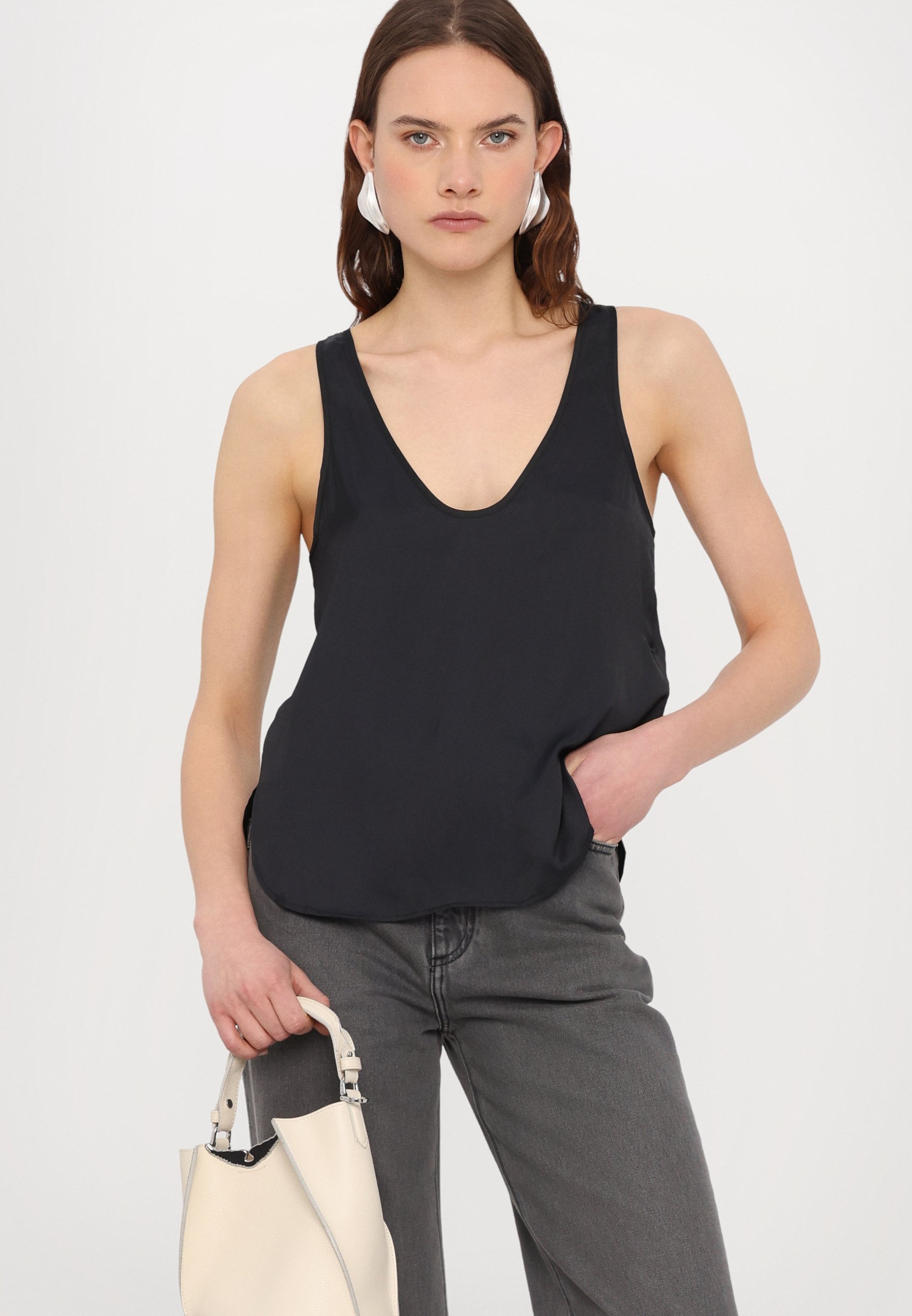 Zadig & Voltaire TARYS - Top - black - Zalando.co.uk