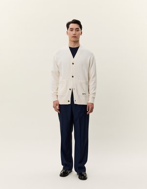 BRAD - Strickjacke - light ivory