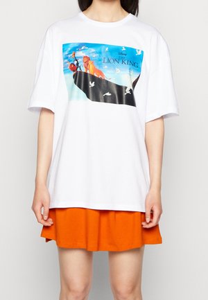 Print T-shirt - white